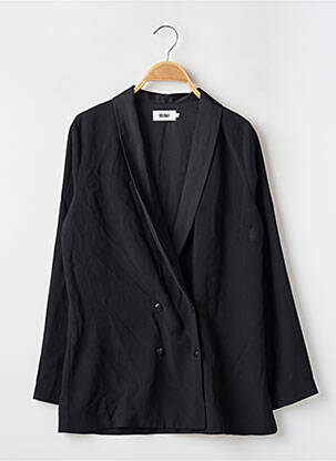 Blazer col châle noir REIKO femme