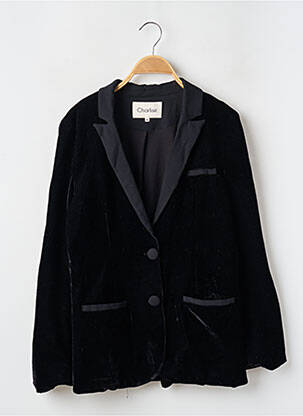 Blazer poches noir CHARLISE femme