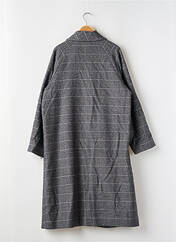Manteau long gris HOD pour femme seconde vue