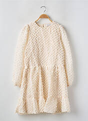 Robe courte beige LOAVIES pour femme seconde vue