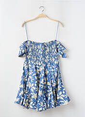 Robe courte bleu ZARA pour femme seconde vue