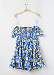 Robe courte bleu ZARA pour femme seconde vue