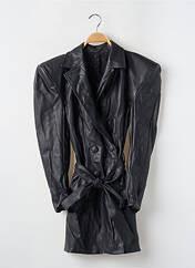 Veste simili cuir noir NBD pour femme seconde vue