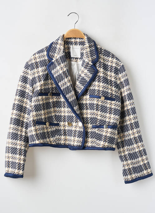 Blazer bleu SANDRO pour femme