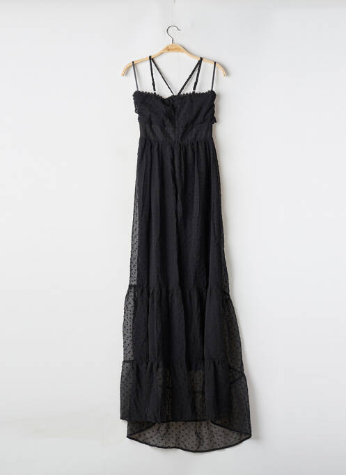 Robe longue noir BOOHOO pour femme