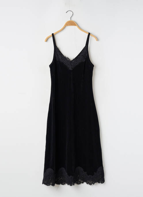 Robe mi-longue noir MOLLY BRACKEN pour femme