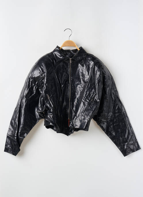 Veste simili cuir noir NASTY GAL pour femme