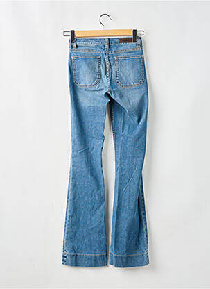 Jean coupe flare stretch taille normale bleu DENIM STUDIO femme