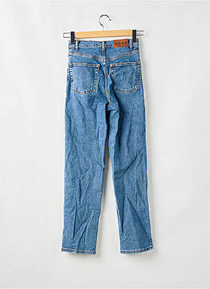 Jeans coupe droite taille haute taille haute bleu NA-KD femme