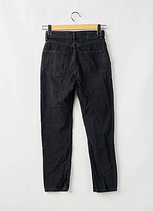 Jean coupe mom  taille haute noir JENNYFER femme
