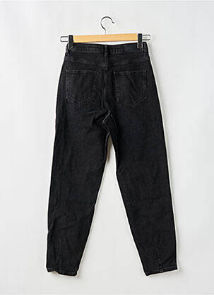 Jean coupe mom  taille haute noir BIZZBEE femme