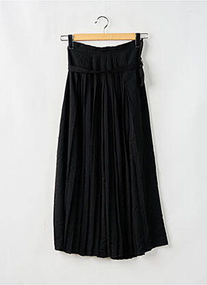 Jupe longue fermeture zippée au dos noir IKKS femme