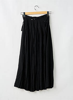 Jupe longue fermeture zippée au dos noir IKKS femme