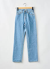 Jeans coupe droite bleu CARHARTT pour femme seconde vue