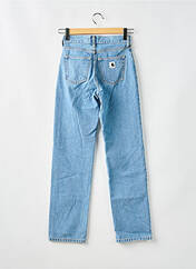 Jeans coupe droite bleu CARHARTT pour femme seconde vue