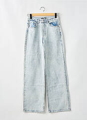 Jeans coupe large bleu BOOHOO pour femme seconde vue