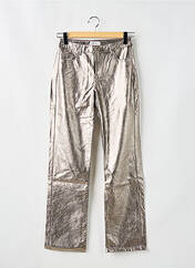Pantalon droit beige BROWNIE pour femme seconde vue