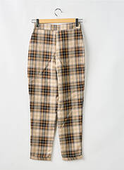 Pantalon droit marron NASTY GAL pour femme seconde vue