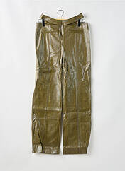 Pantalon large vert BOOHOO pour femme seconde vue