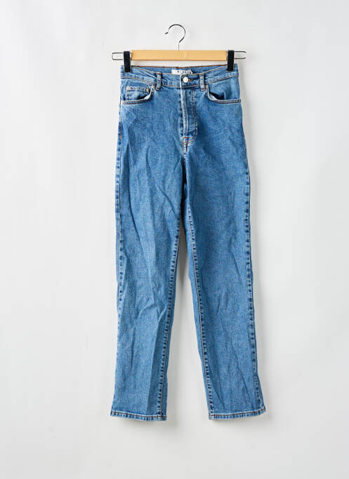 Jeans coupe droite bleu NA-KD pour femme