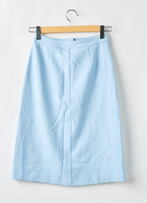 Jupe mi-longue bleu SUNCOO pour femme