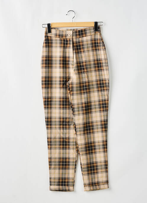Pantalon droit marron NASTY GAL pour femme