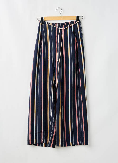 Pantalon large bleu SUNCOO pour femme