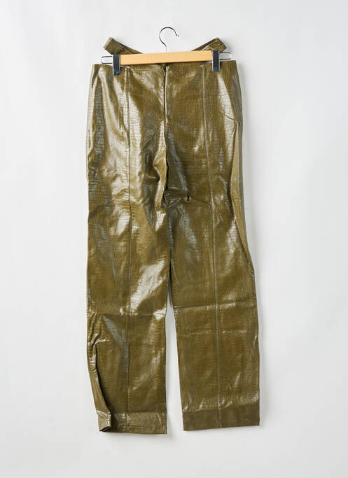 Pantalon large vert BOOHOO pour femme