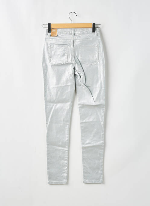 Pantalon slim argent PROMOD pour femme