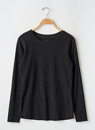 Top stretch manches longues noir INNERSY femme