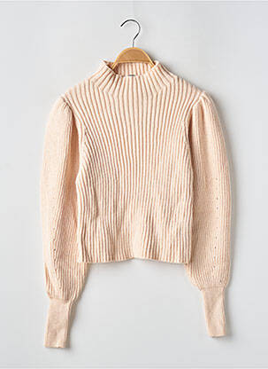 Pull coupe cintrée manches longues beige NASTY GAL femme