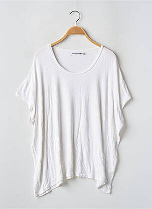 Tunique manches courtes manches manches chauves souris blanc MARGAUX LONNBERG femme