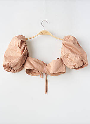 Top stretch manches courtes beige HOUSE OF CB LONDON femme