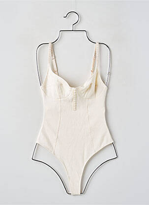 Body lingerie stretch beige GIRLS IN PARIS femme