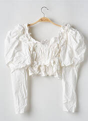 Blouse blanc FLAMANT ROSE pour femme seconde vue