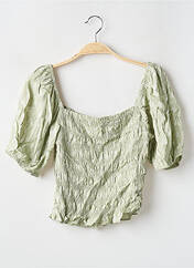 Blouse vert BIZZBEE pour femme seconde vue