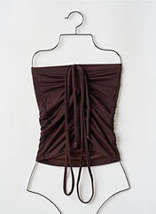 Top marron NASTY GAL pour femme seconde vue