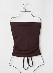 Top marron NASTY GAL pour femme seconde vue