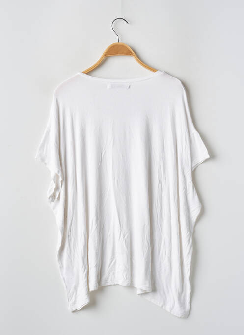 Tunique manches courtes manches manches chauves souris blanc MARGAUX LONNBERG femme