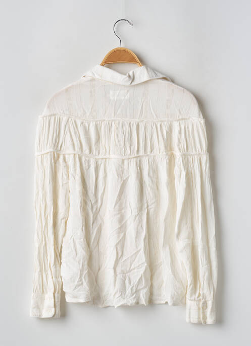 Blouse beige REIKO pour femme