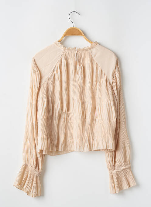 Blouse beige ZARA pour femme