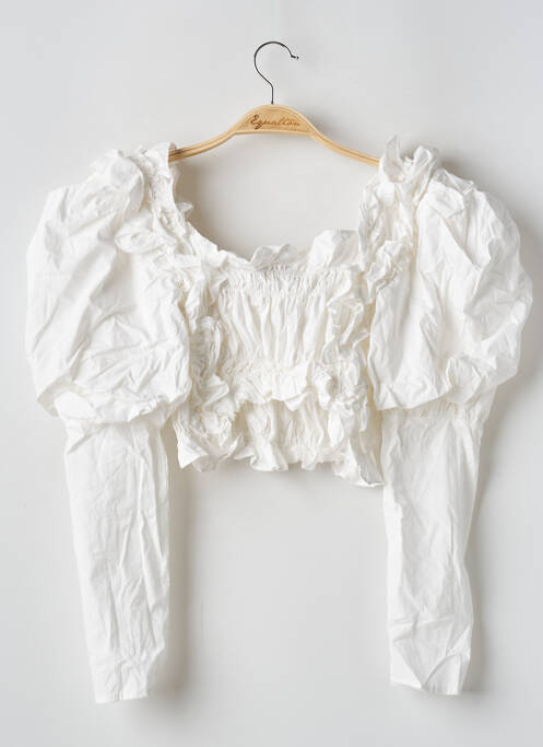 Blouse blanc FLAMANT ROSE pour femme