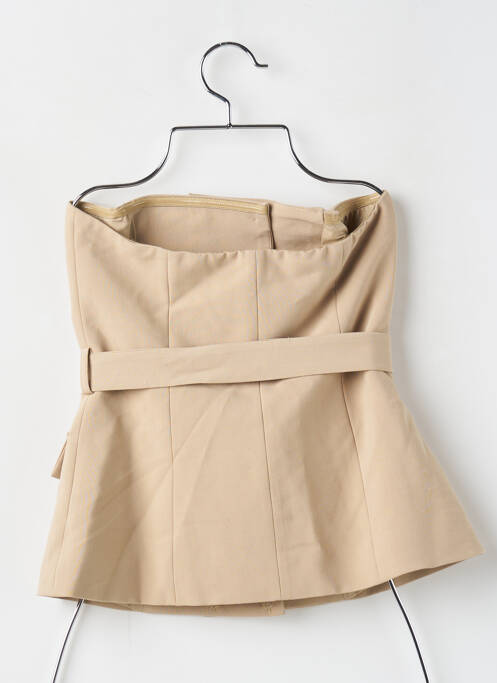 Top beige NA-KD pour femme