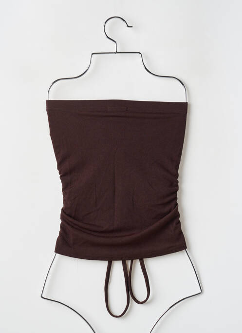 Top marron NASTY GAL pour femme