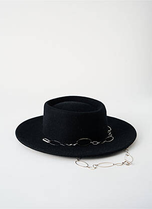 Chapeau noir M BY FLECHET femme