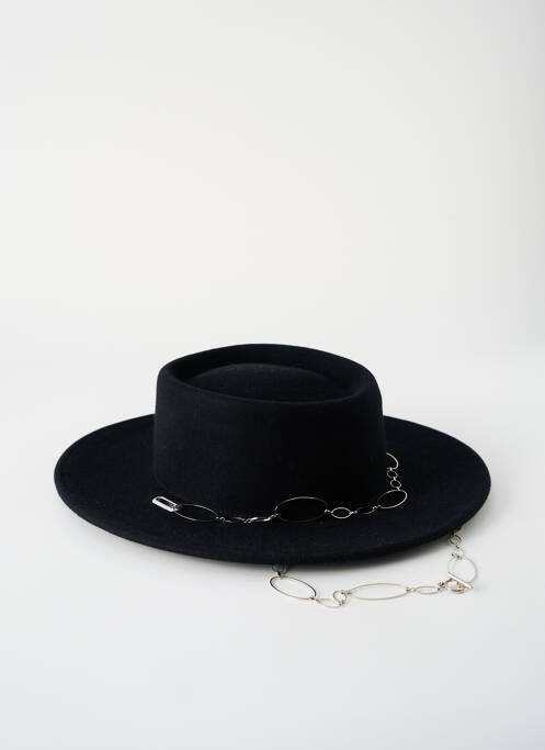 Chapeau noir M BY FLECHET femme