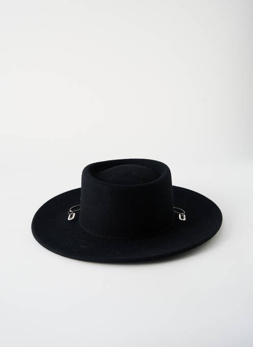Chapeau noir M BY FLECHET pour femme