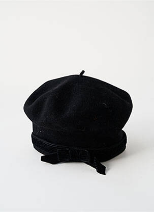 Bonnet noir HERITAGE pour femme