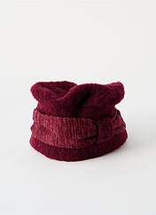 Bonnet rouge TAFFTA pour femme seconde vue