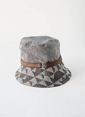 Chapeau gris HORS SÉRIE pour femme seconde vue